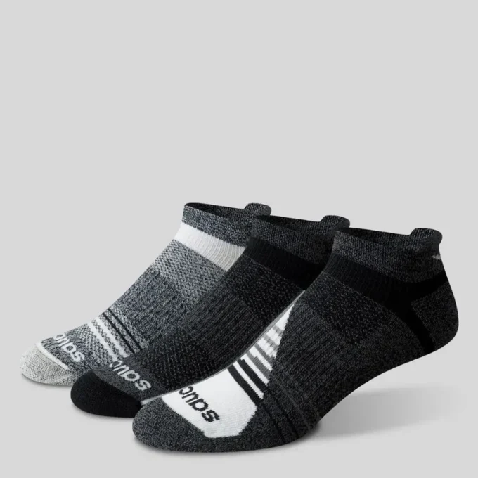 Calze invisibili in misto lana merino Inferno, confezione da 3