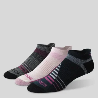 Calze invisibili in misto lana merino Inferno, confezione da 3