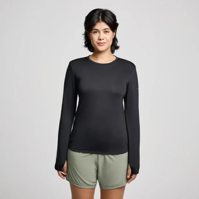 Maglia a maniche lunghe da donna Stopwatch Maglia a maniche lunghe da donna Stopwatch