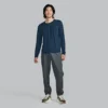 Maglia a maniche lunghe Stopwatch da uomo Maglia a maniche lunghe Stopwatch da uomo